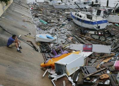 توفان هانا و میلیون ها دلار خسارت