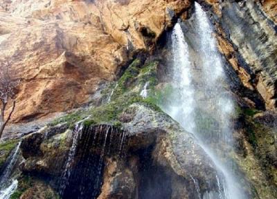 شروع عملیات محوطه سازی منطقه نمونه گردشگری آبشار شالولاک در شهرستان لنجان
