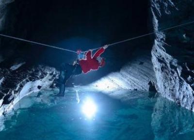سفر به آمریکا: تنها زیپ لاین زیرزمینی دنیا در آمریکا