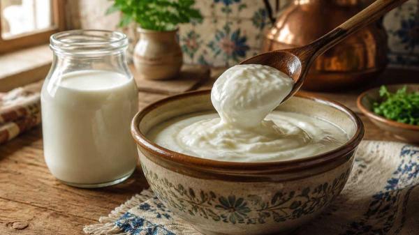 طرز تهیه ماست گاوی با تمام ترفندها